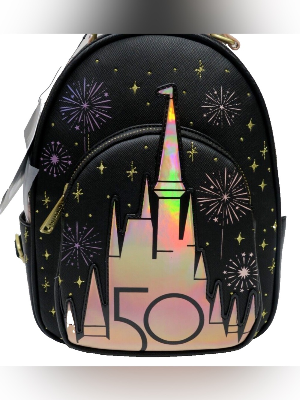 Loungefly Disney Parks 50th Anniversary Grand Finale Mini Backpack